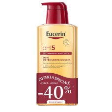 EUCERIN BIPACCO PH5 OLIO DETERGENTE 400 ML + 400 ML