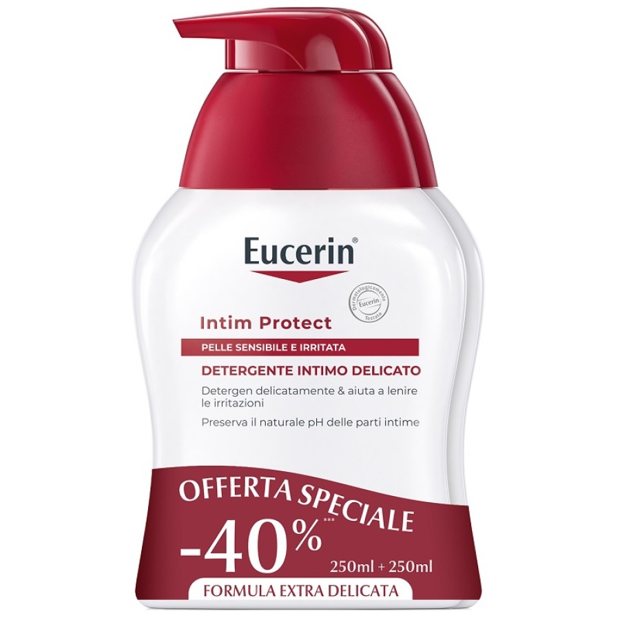 EUCERIN BIPACCO PH5 DETERGENTE INTIMO 250 ML + 250 ML EUCERIN BIPACCO PH5 DETERGENTE INTIMO 250 ML + 250 ML