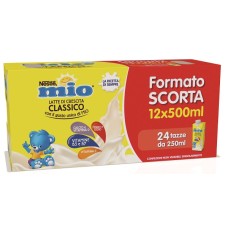 MIO LATTE CRESCITA CLASSICO 12 PEZZI DA 500 ML