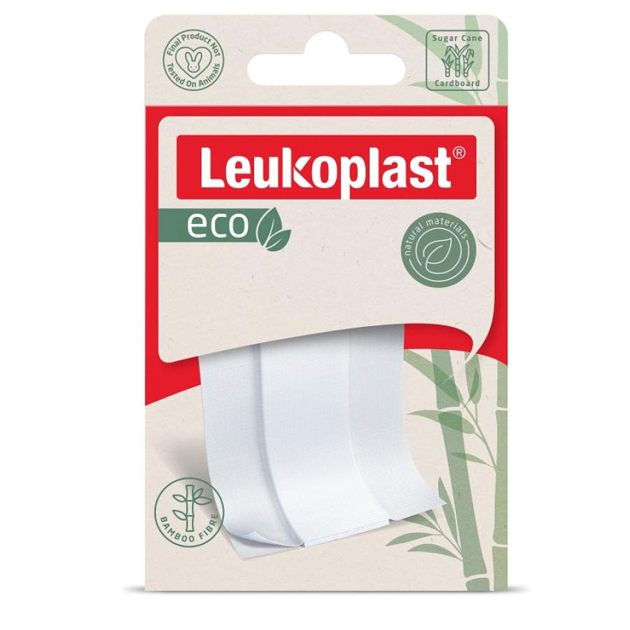 CEROTTO LEUKOPLAST ECO 6X10 5 PEZZI PRETAGLIATI