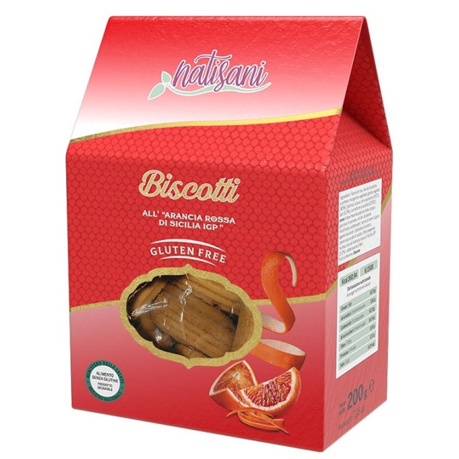 BISCOTTI ALL'ARANCIA ROSSA DI SICILIA IGP 200 G
