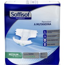 PANNOLONE MUTANDINA SOFFISOF CLASSIC SUPER M 30 PEZZI