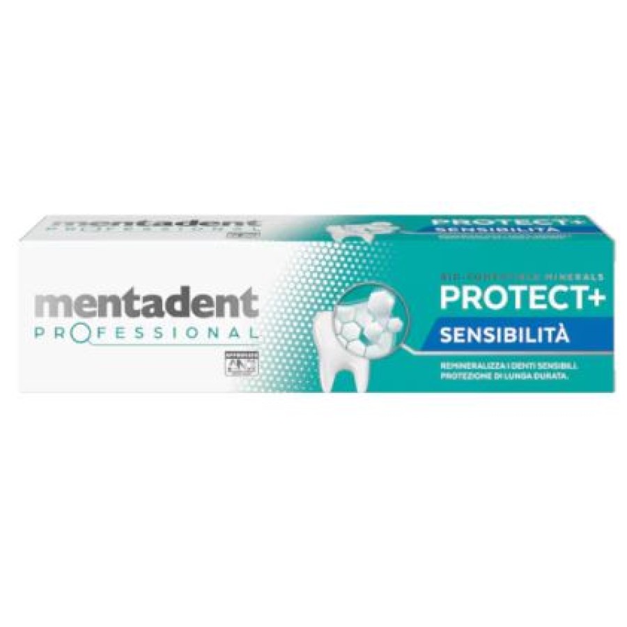MENTADENT PROFESSIONAL DENTIFRICIO PROTECT + SENSIBILITA' 75 ML MENTADENT PROFESSIONAL DENTIFRICIO PROTECT + SENSIBILITA' 75 ML