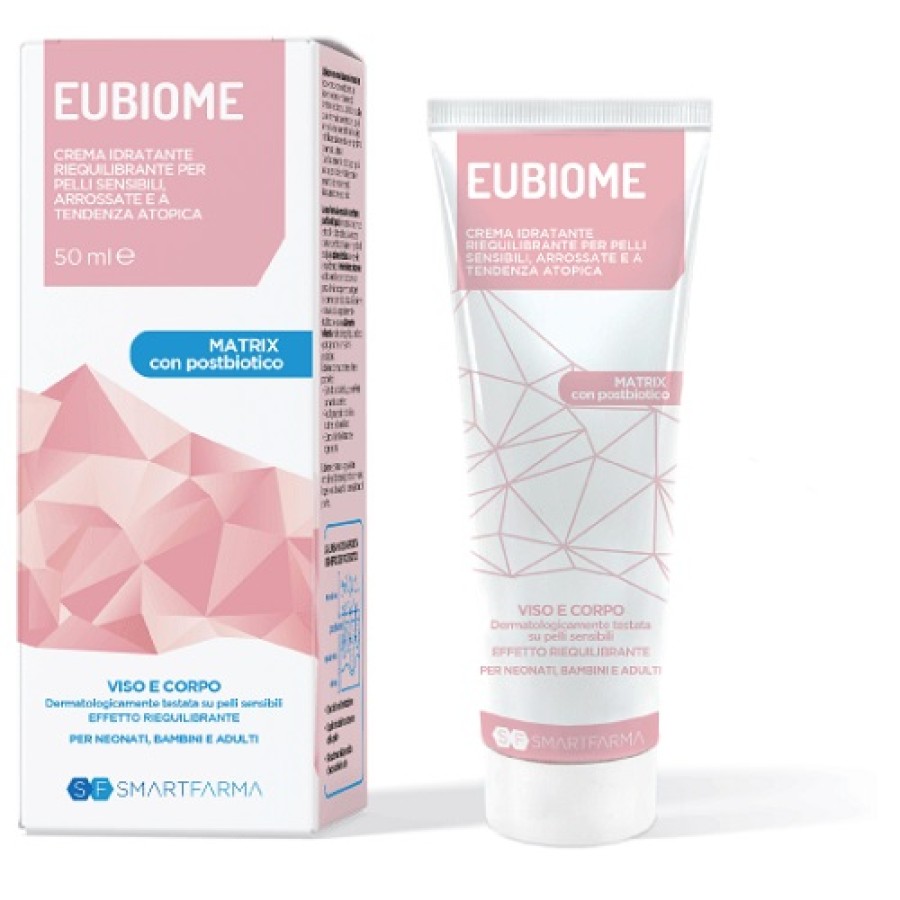 EUBIOME CREMA IDRATANTE RIEQUILIBRANTE PELLI SENSIBILI ARROSSSATE TENDENZA ATOPICA 150 ML EUBIOME CREMA IDRATANTE RIEQUILIBRANTE PELLI SENSIBILI ARROSSSATE TENDENZA ATOPICA 150 ML