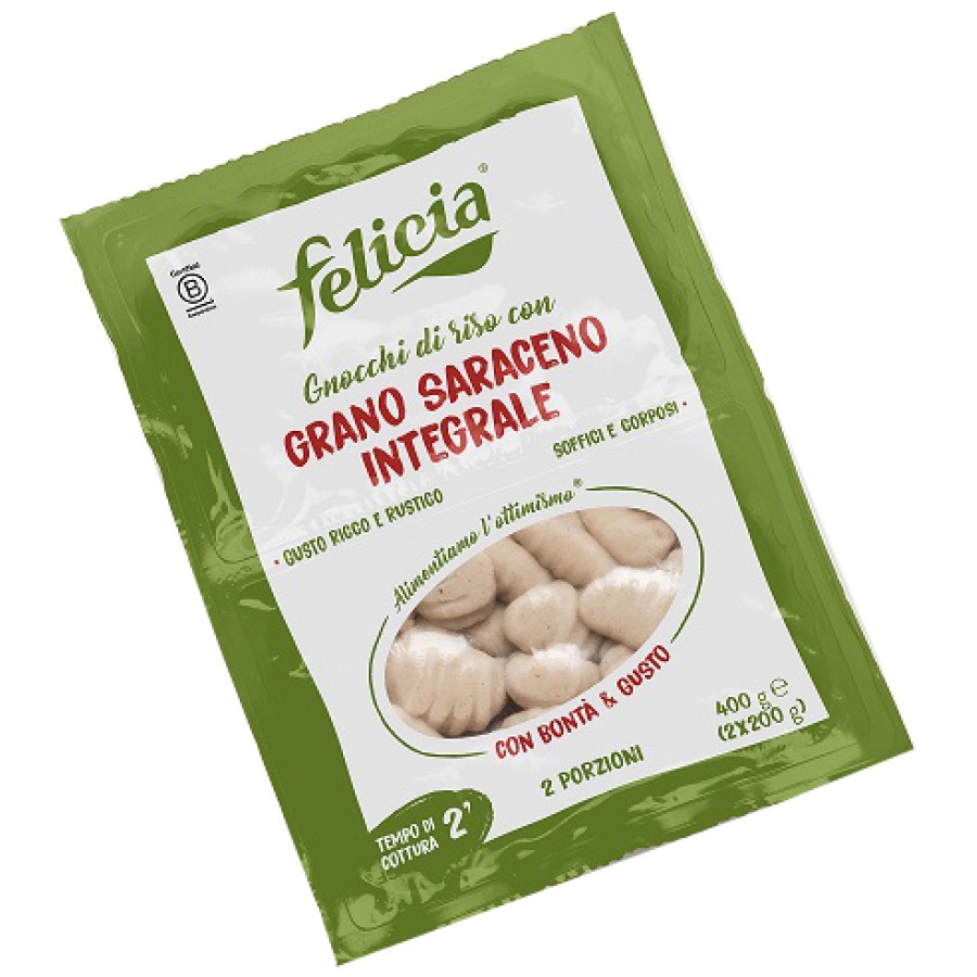 FELICIA GNOCCHI DI RISO CON GRANO SARACENO INTEGRALE 400 G