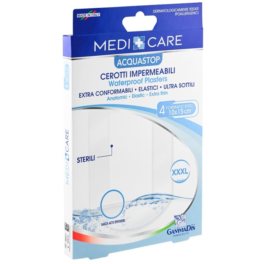CEROTTO MEDICARE PU STERILI 10X15 4 PEZZI