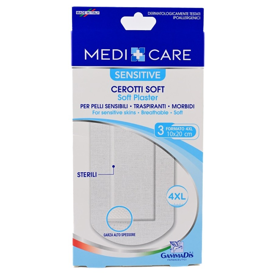 CEROTTO MEDICARE STERILI TNT 10X20 3 PEZZI