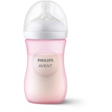 AVENT BIBERON NATURAL 3,0 ROSA 260 ML