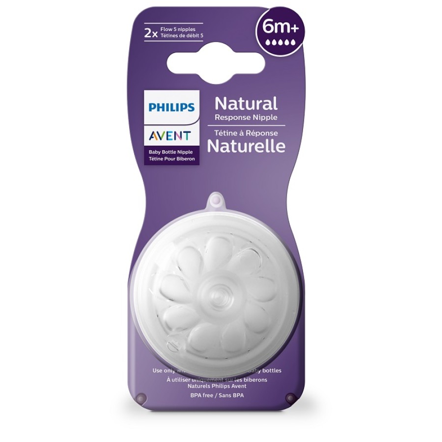 AVENT TETTARELLA NATURAL 3,0 6M+ 2 PEZZI