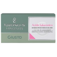 GIUSTO ACIDO IALURONICO KRONOS BASSO PESO MOLECOLARE 10 BUSTINE