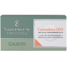 GIUSTO COENZIMA Q10 KRONOS AD ALTO ASSORBIMENTO 20 COMPRESSE