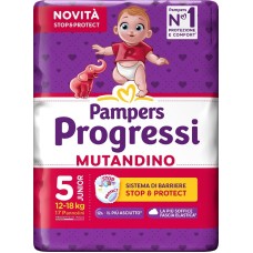 PAMPERS PROGRESSI MUTANDINA JUNIOR 17 PEZZI