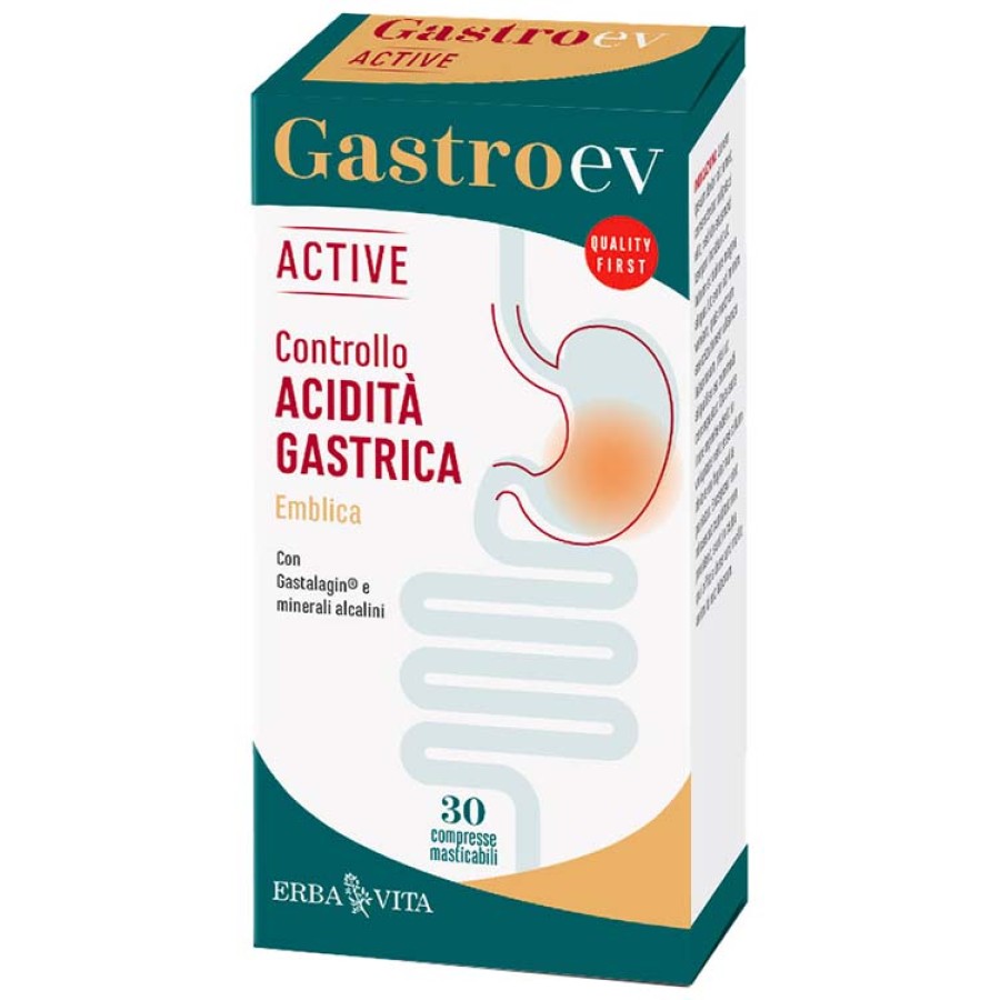 GASTRO EV ACTIVE 30 COMPRESSE