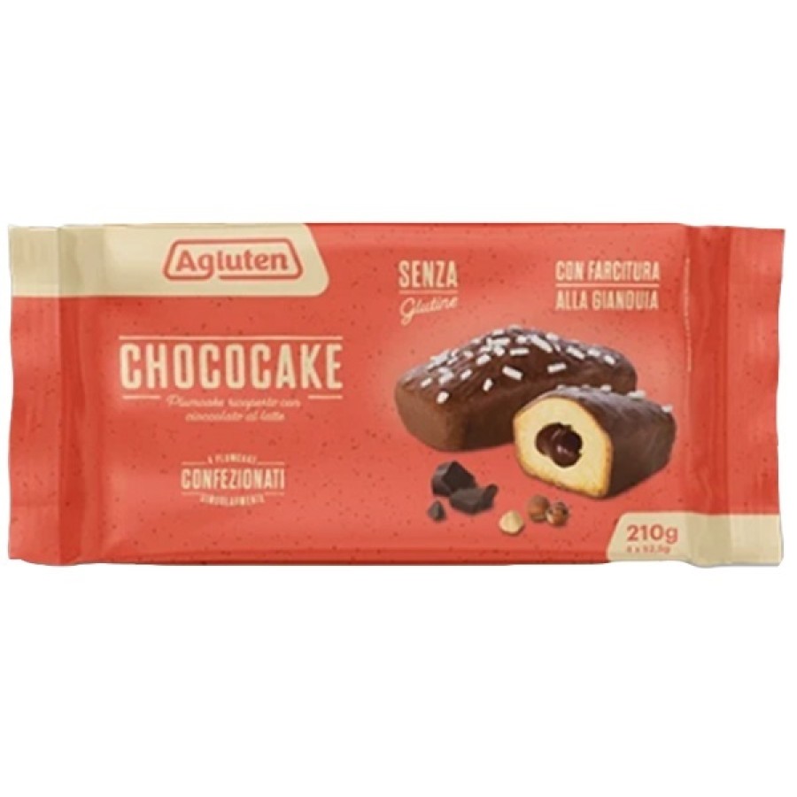 AGLUTEN CHOCOCAKE 4 PEZZI