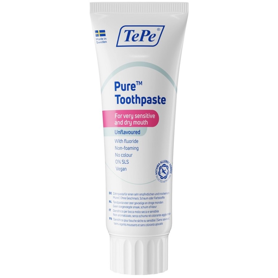 TEPE PURE GUSTO NEUTRO DENTIFRICIO 75 ML TEPE PURE GUSTO NEUTRO DENTIFRICIO 75 ML