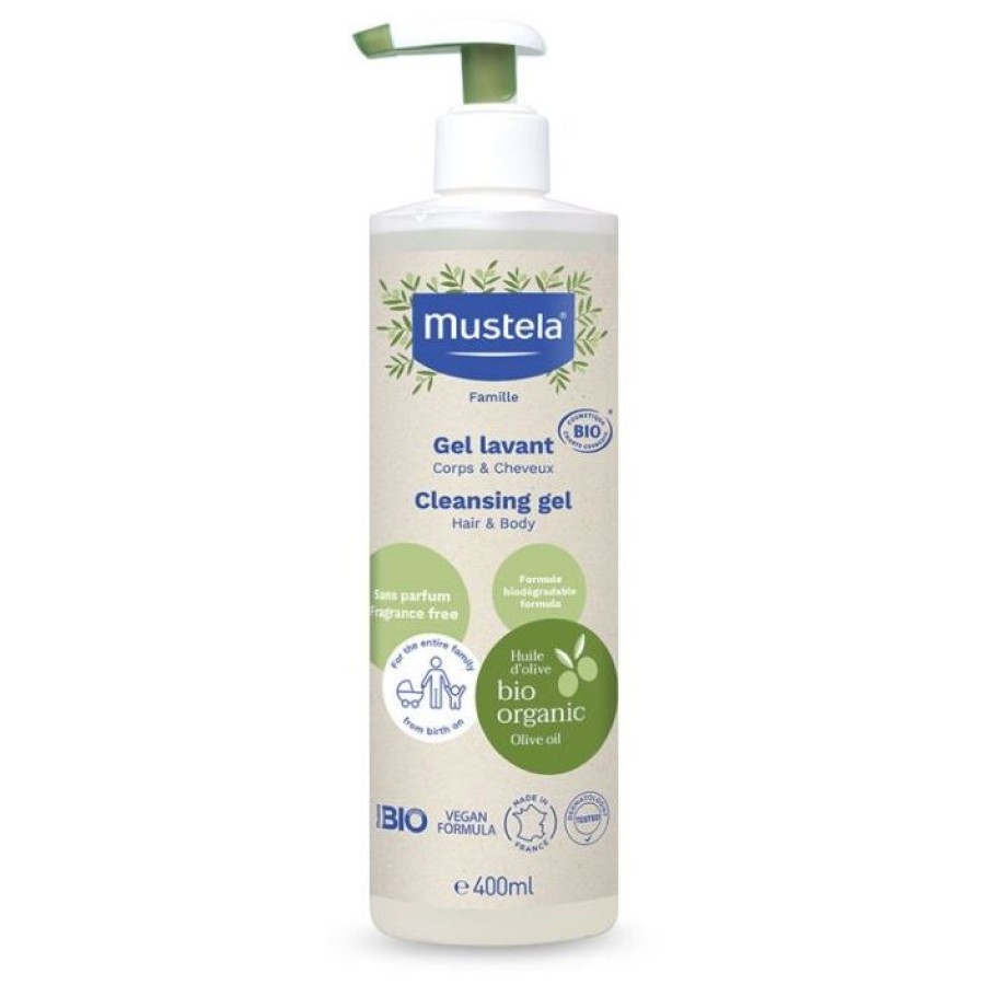 MUSTELA GEL DETERGENTE BIO 400 ML