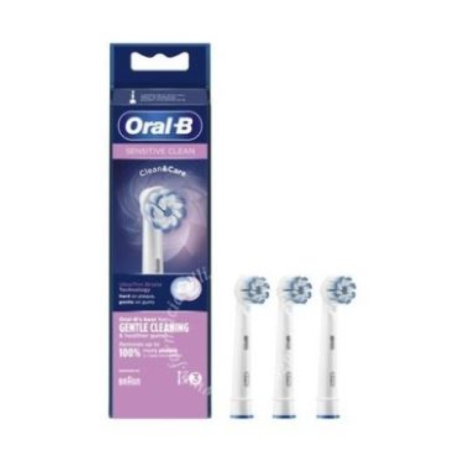 ORALB POWER REFILL EB60-3 SENSITIVE CLEAN 3 PEZZI ORALB POWER REFILL EB60-3 SENSITIVE CLEAN 3 PEZZI