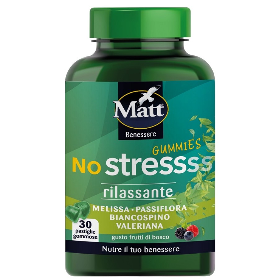 MATT NO STRESS GUMMIES 30 PASTIGLIE GOMMOSE MATT NO STRESS GUMMIES 30 PASTIGLIE GOMMOSE