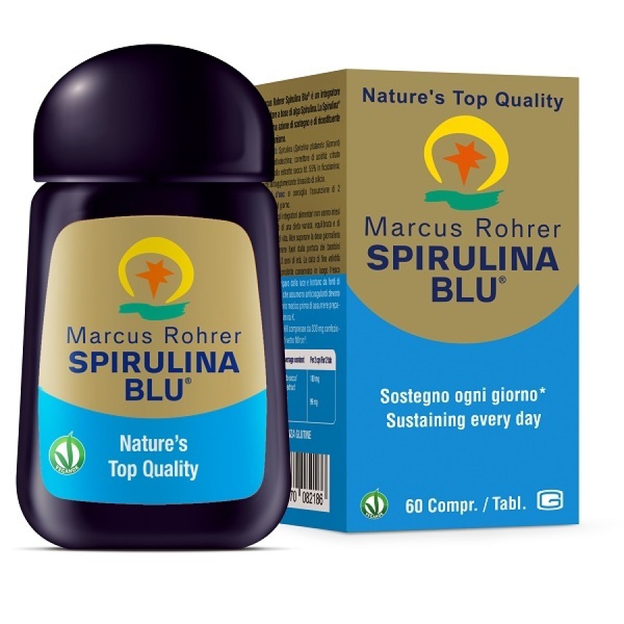 MARCUS ROHRER SPIRULINA BLU 60 COMPRESSE MARCUS ROHRER SPIRULINA BLU 60 COMPRESSE