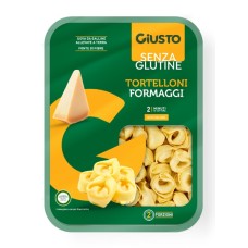 GIUSTO SENZA GLUTINE TORTELLONI FORMAGGI 250 G