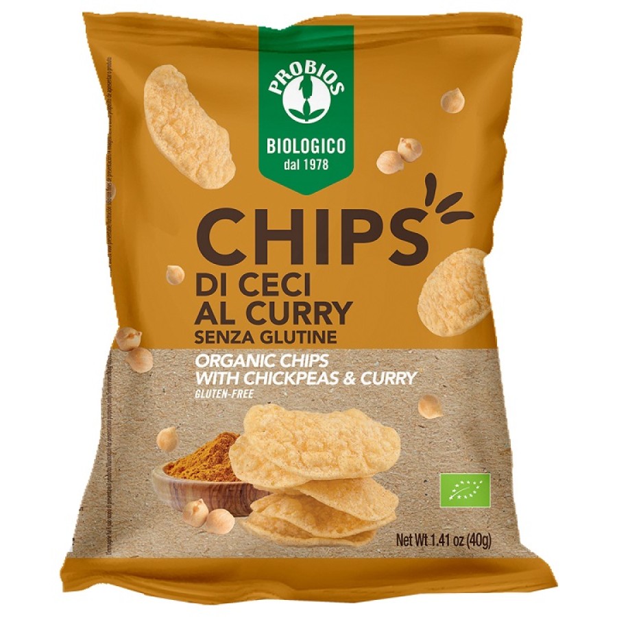 PROBIOS CHIPS CECI CURRY 40 G