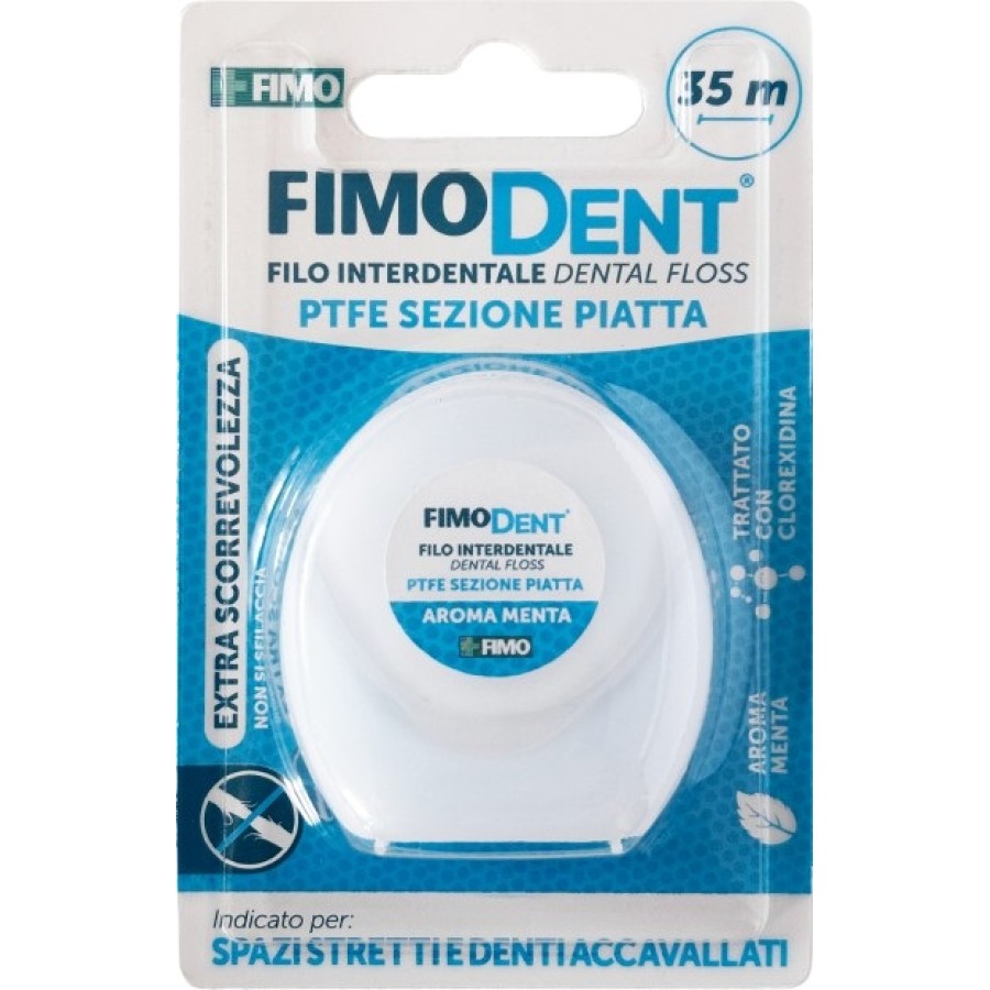 FIMODENT FILO INTERDENTALE PTFE PIATTO 35M FIMODENT FILO INTERDENTALE PTFE PIATTO 35M