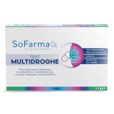 TEST AUTODIAGNOSTICO RAPIDO MULTIDROGHE SOFARMAPIU'