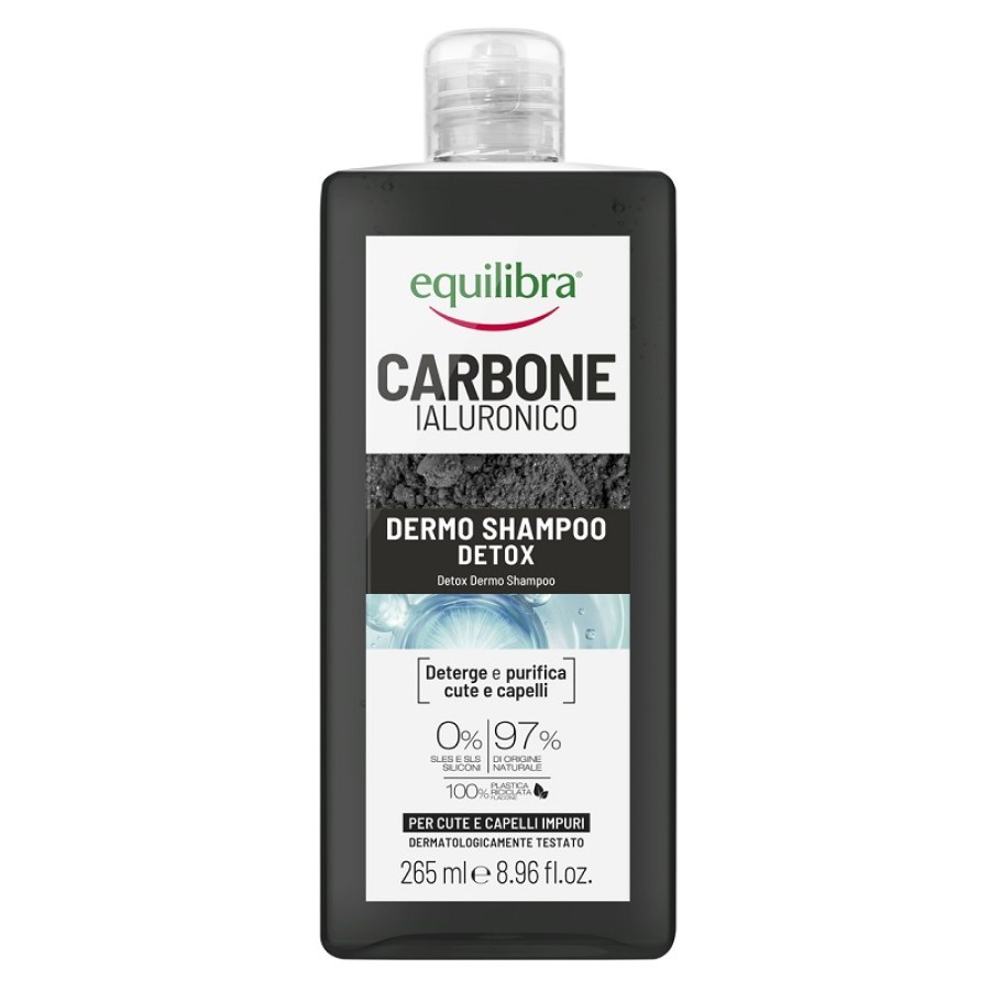 EQUILIBRA CAPELLI CARBONE DERMO SHAMPOO IDRATANTE 265 ML