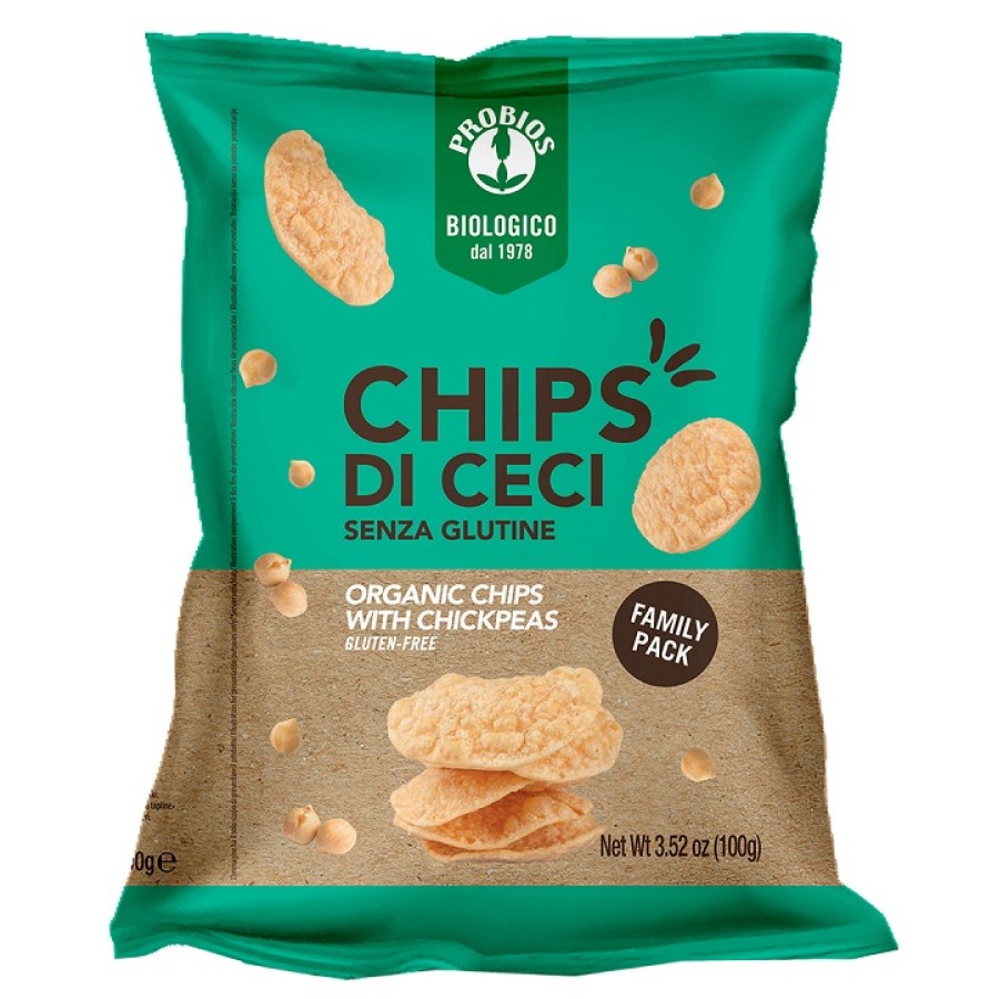PROBIOS CHIPS DI CECI 100 G PACK RISPARMIO