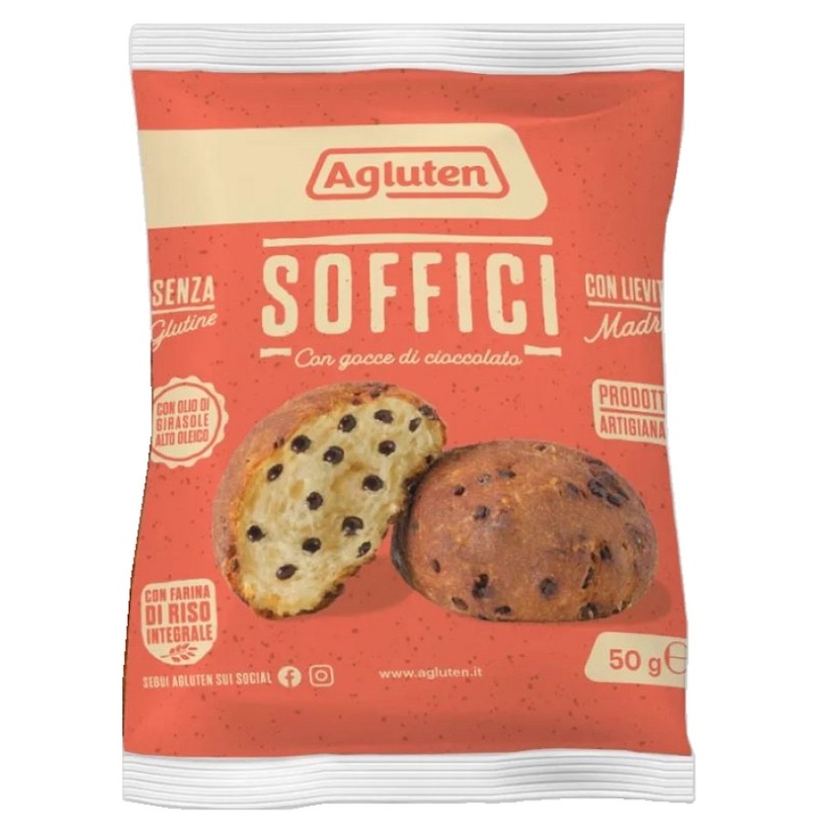 AGLUTEN SOFFICI GOCCE DI CIOCCOLATO 50 G