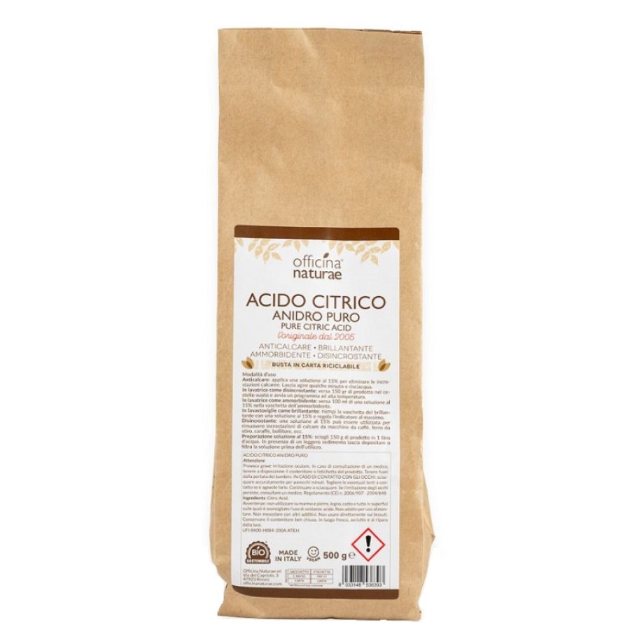 ACIDO CITRICO ANIDRO PURO 500 G