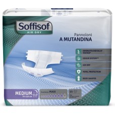 PANNOLINO MUTANDINA AIR DRY SOFFISOF MAXI M 15 PEZZI
