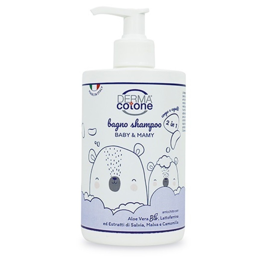 DERMACOTONE BAGNO SHAMPOO 2 IN 1 CORPO E CAPELLI BABY & MAMY 500 ML