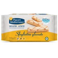 PIACERI MEDITERRANEI SFOGLIATINE GLASSATE 150 G