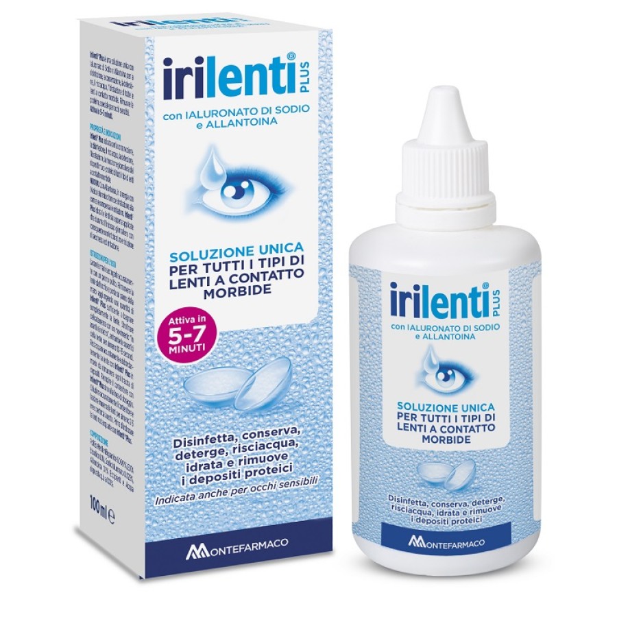 SOLUZIONE UNICA PER LENTI A CONTATTO IRILENTI 100 ML SOLUZIONE UNICA PER LENTI A CONTATTO IRILENTI 100 ML
