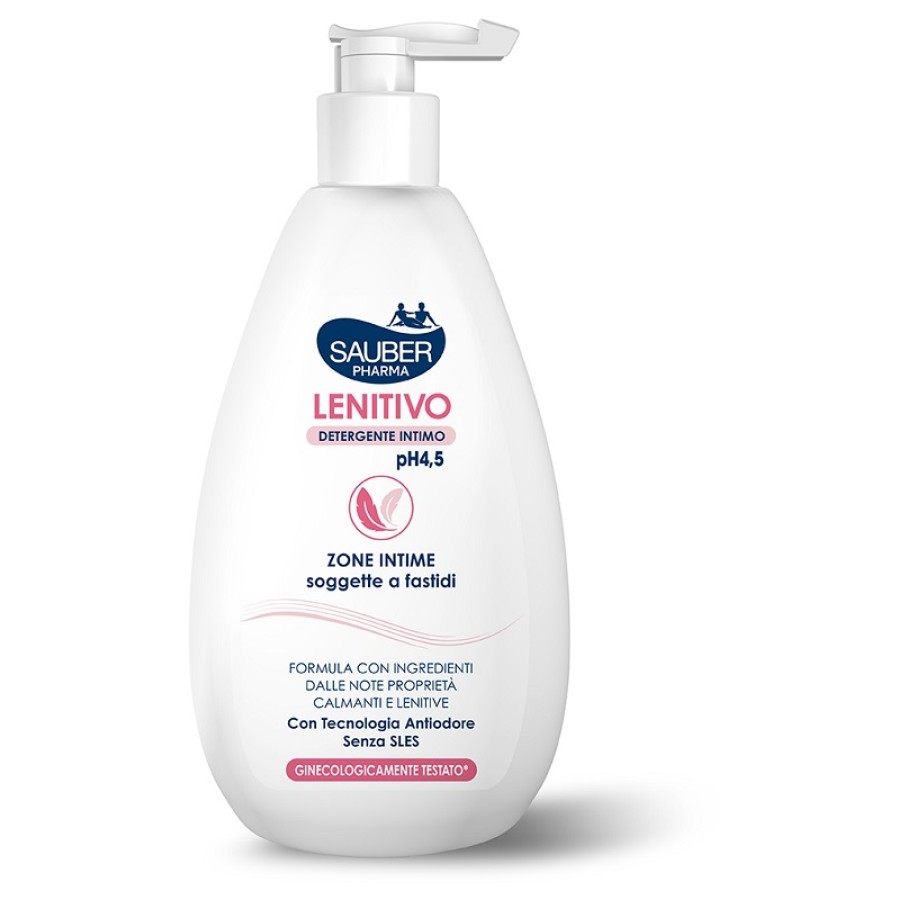 SAUBER DETERGENTE INTIMO LENITIVO 500 ML SAUBER DETERGENTE INTIMO LENITIVO 500 ML