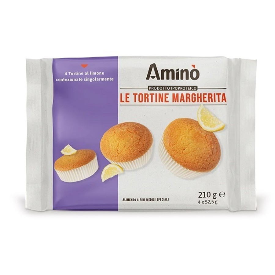 AMINO' LE TORTINE MARGHERITA 4 PEZZI DA 52,5 G