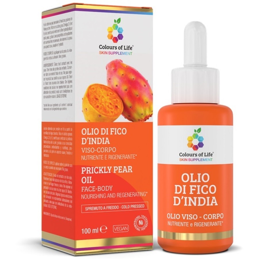 COLOURS OF LIFE OLIO FICO D'INDIA 100 ML COLOURS OF LIFE OLIO FICO D'INDIA 100 ML