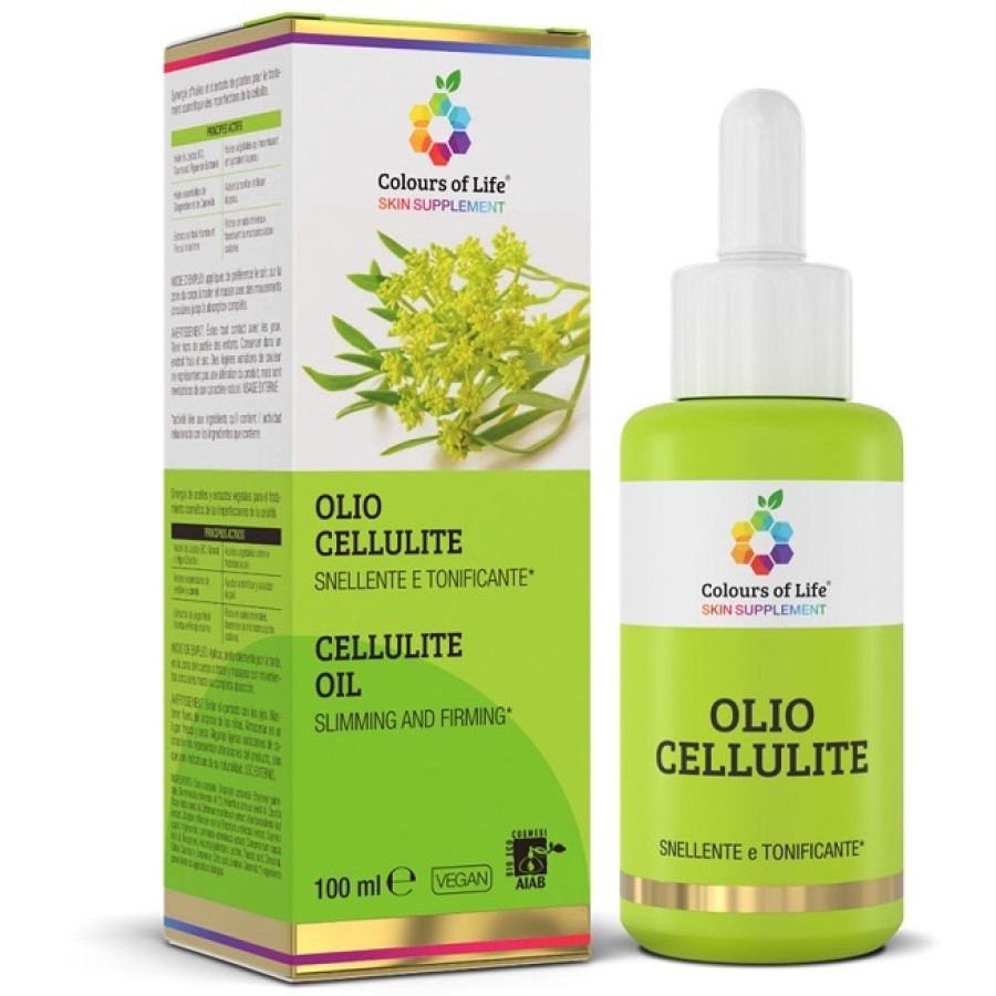 COLOURS OF LIFE OLIO CELLULITE 100 ML COLOURS OF LIFE OLIO CELLULITE 100 ML