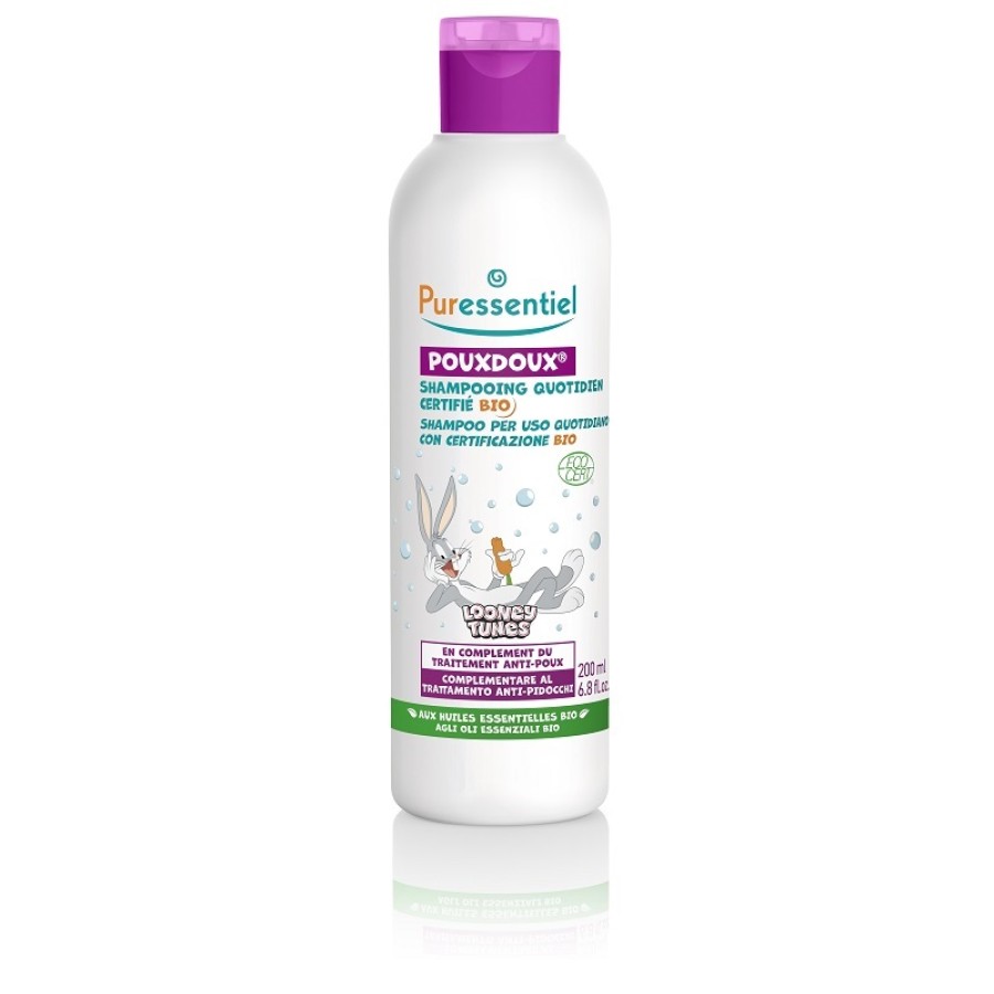 PURESSENTIEL SHAMPOO POUXDOUX ANTIPIDOCCHI WARNER 200 ML