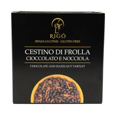 RIGO' CESTINO FROLLA CIOCCOLATO E NOCCIOLA 60 G