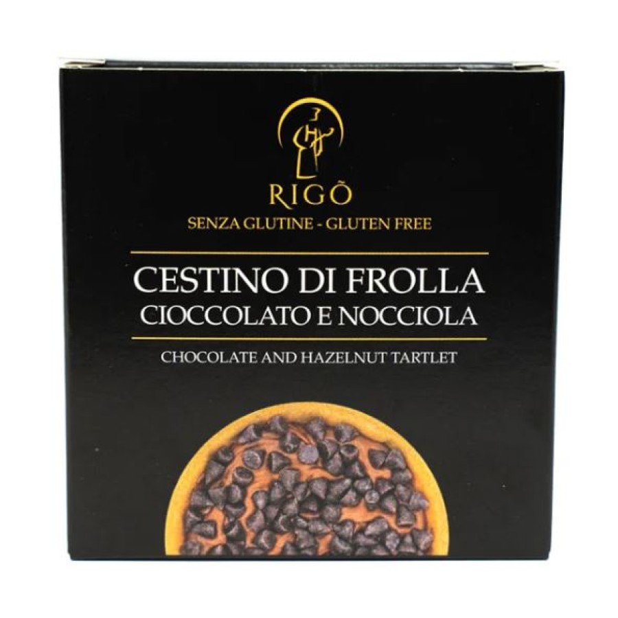 RIGO' CESTINO FROLLA CIOCCOLATO E NOCCIOLA 60 G