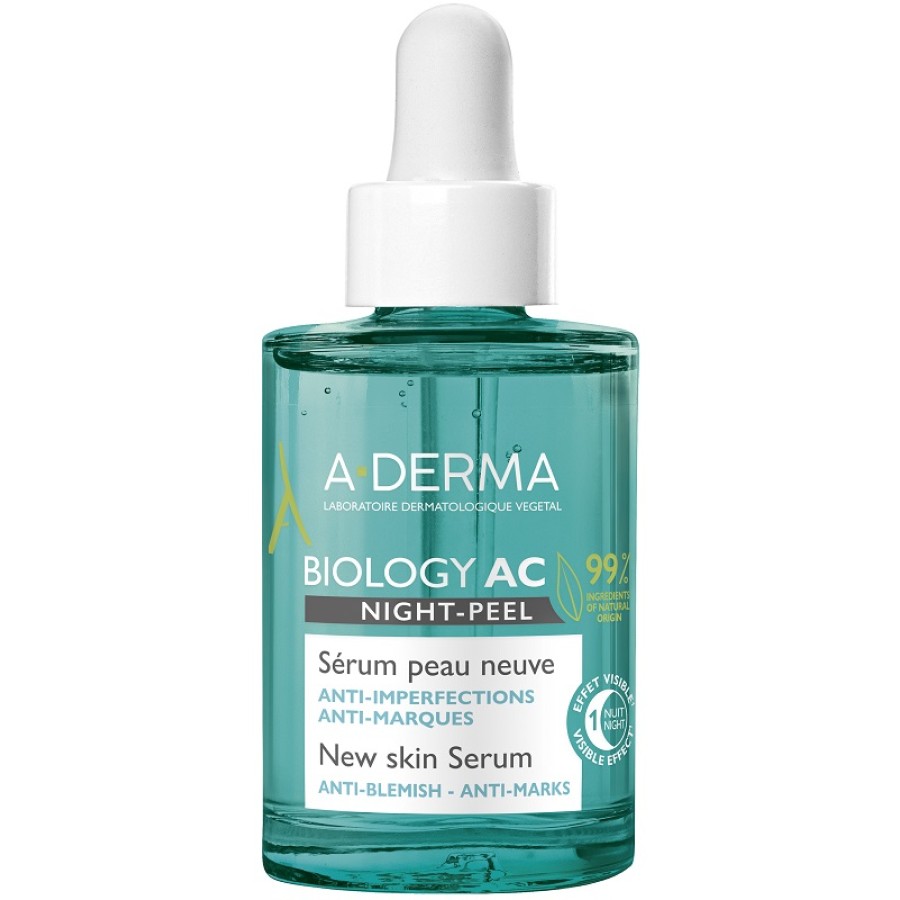 ADERMA BIOLOGY AC SIERO NIGHT PEEL 30 ML ADERMA BIOLOGY AC SIERO NIGHT PEEL 30 ML