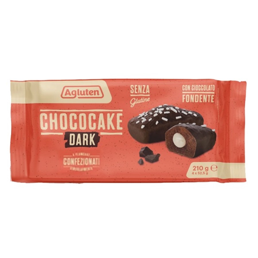 AGLUTEN CHOCOCAKE DARK 4 X 55 G
