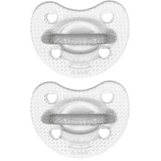 CHICCO GOMMOTTO SILICONE CRYSTAL 6-16 MESI 2 PEZZI
