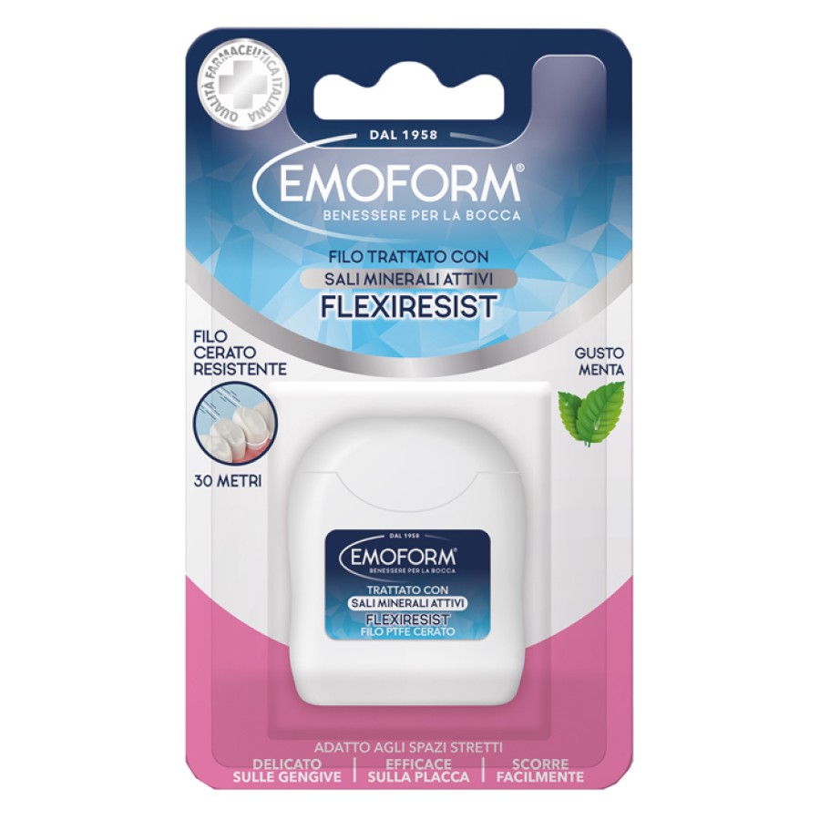 EMOFORM FILO INTERDENTALE FLEXIRESIST 30M EMOFORM FILO INTERDENTALE FLEXIRESIST 30M