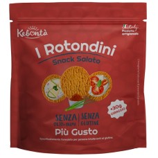KEBONTA' I ROTONDINI SNACK SALATO PIU' GUSTO 150 G + 30 G IN OMAGGIO