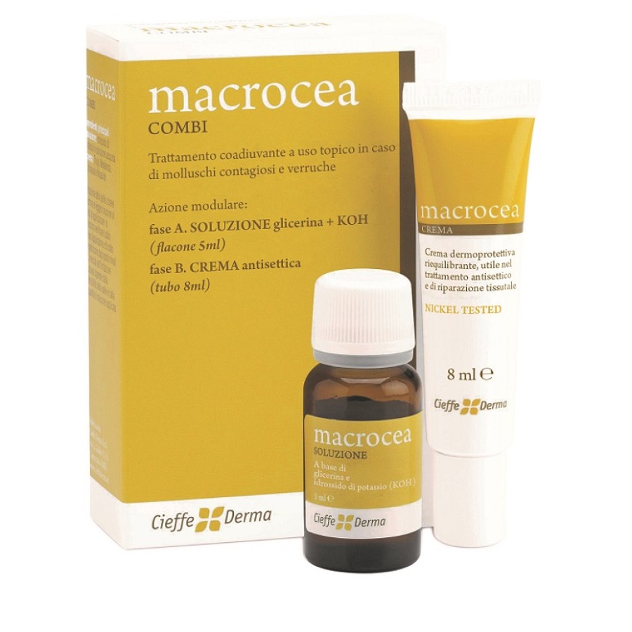 MACROCEA COMBI SOLUZIONE 5 ML + CREMA 8 ML MACROCEA COMBI SOLUZIONE 5 ML + CREMA 8 ML