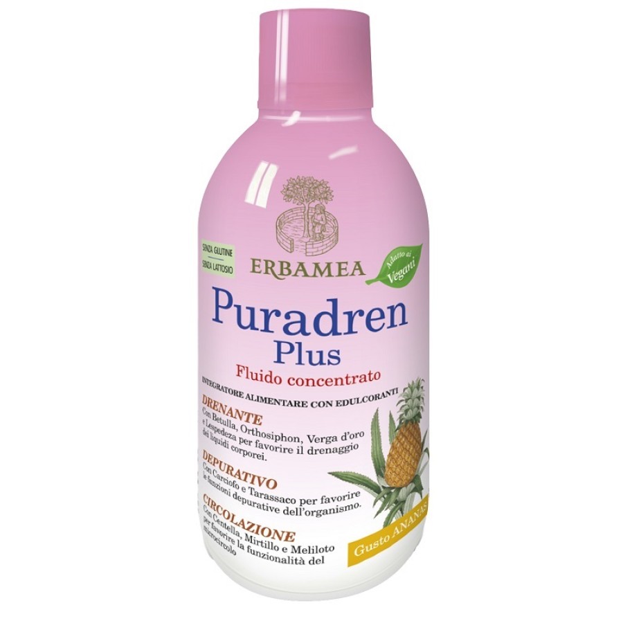 PURADREN PLUS ANANAS 500 ML PURADREN PLUS ANANAS 500 ML