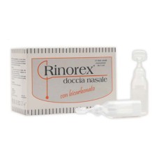 RINOREX DOCCIA AEROSOL BICARBONATO 15 FIALE DA 5 ML